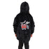Snuggs Kids Blanket Hoodie Black عربية فول